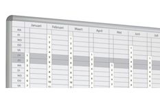 Whiteboard Jaarplanner