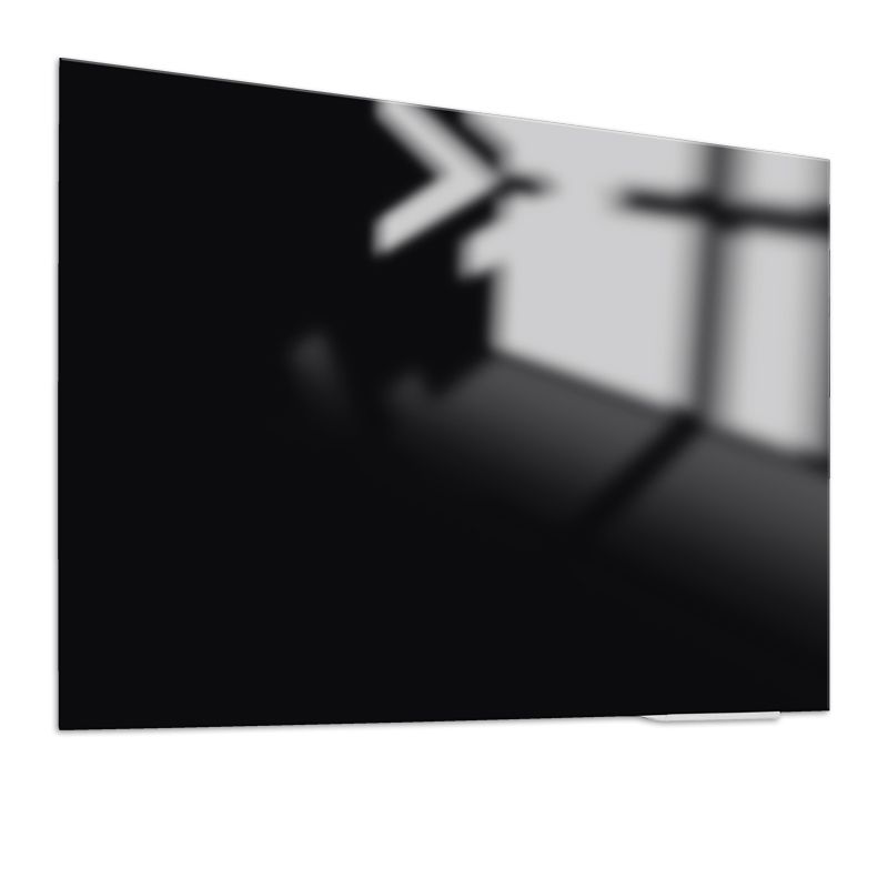 Whiteboard Glas Elegance Black Magnetic 100x180 cm