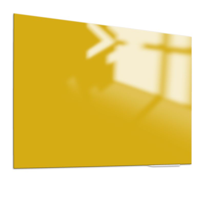 Whiteboard Glas Elegance Canary Yellow 45x60 cm