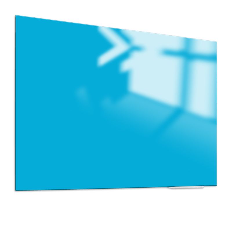Whiteboard Glas Elegance Icy Blue 120x240 cm