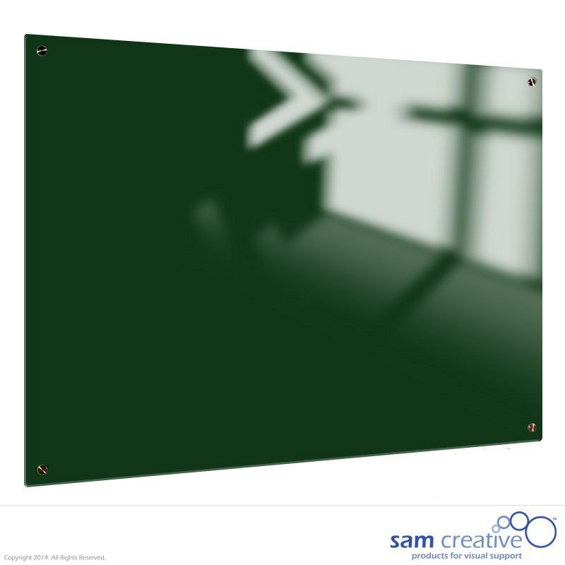 Whiteboard Glas Solid Forest Green 60x90 cm