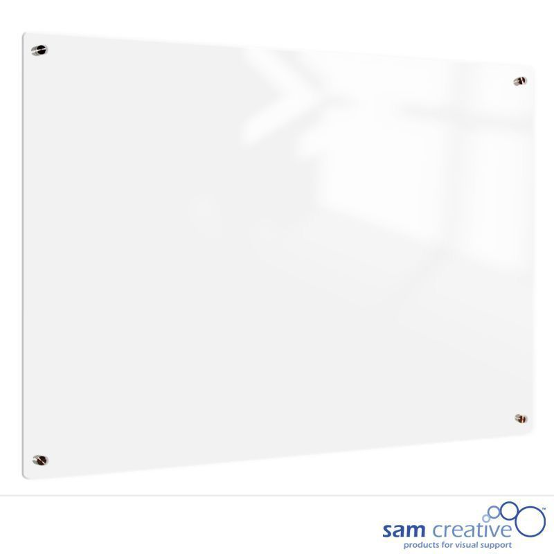 Whiteboard Glas Solid Transparent 30x45 cm