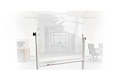 Mobil gennemsigtig whiteboard