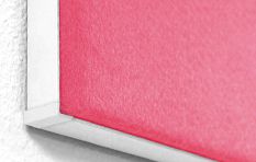 Candy pink, weißes Profil
