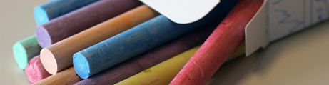Chalk sticks and chalk markers Chalk sticks and chalk markers