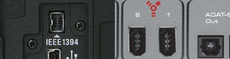 FireWire 4/6-pins FireWire 4/6-pins