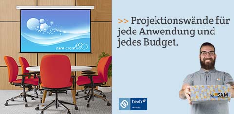 Projektionswände für jede Anwendung und jedes Budget.